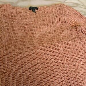 Lauren Ralph Lauren Blush Knit Sweater
